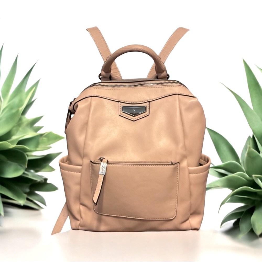 Vera Wang Mauve Backpack Purse